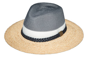 Tamboti Charcoal Grey Raffia - Unisex - Urban Supply SA