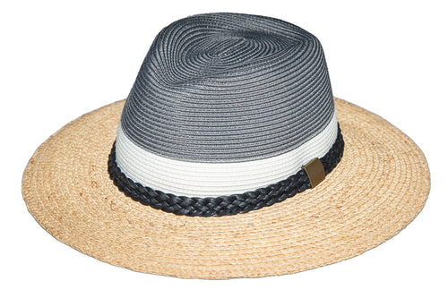 Tamboti Charcoal Grey Raffia - Unisex - Urban Supply SA