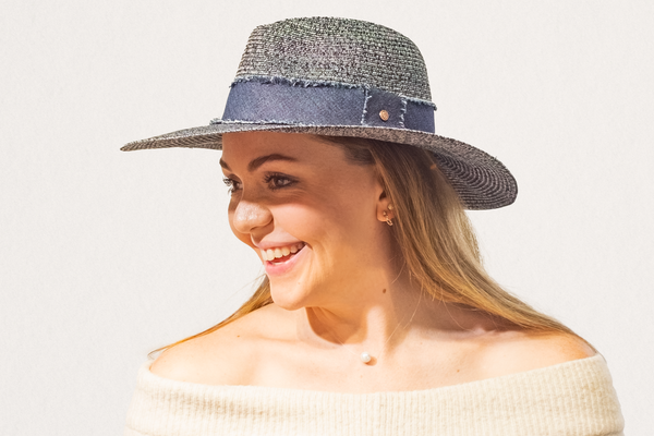 Azure Fedora Black Slate Melange - Unisex - Urban Supply SA