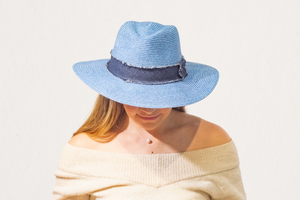 Azure Fedora Powder Blue Melange - Tau Collection - Urban Supply SA